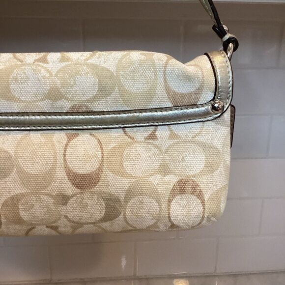 Coach  Kristen Envelope Flap Sequined Signature Logo Mini Bag - Picture 6 of 15
